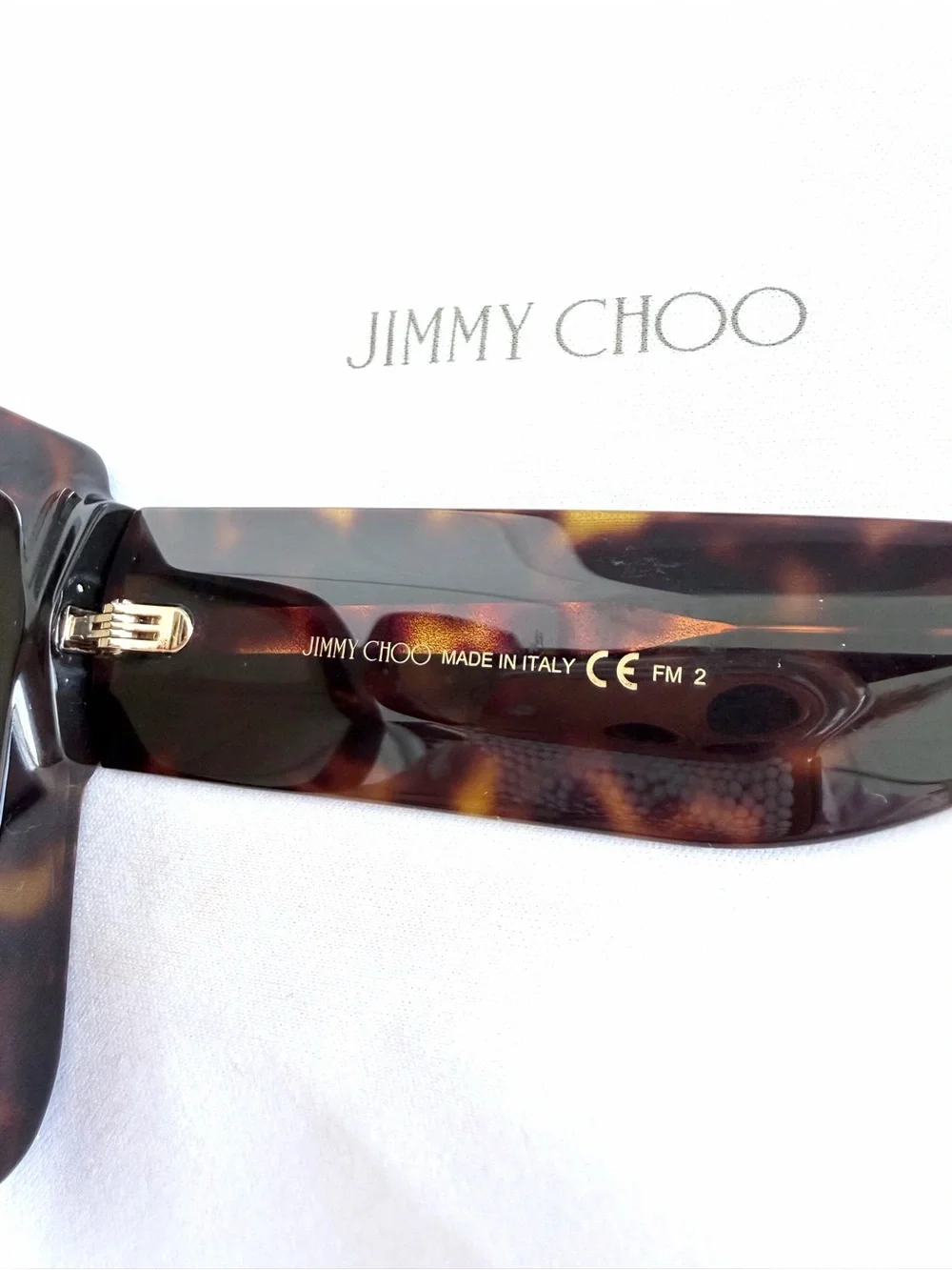 JIMMY CHOO Havana Square-Frame Sunglasses WMN